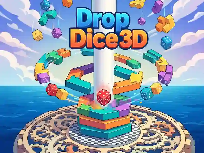 لعبة Drop Dice 3D على الانترنت