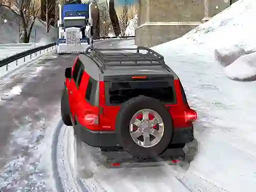لعبة Heavy Jeep Winter Driving على الانترنت