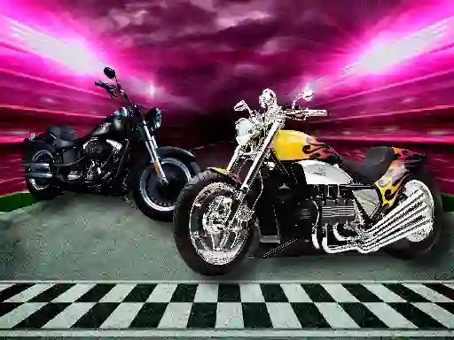 لعبة Motorbike Puzzle Challenge على الانترنت