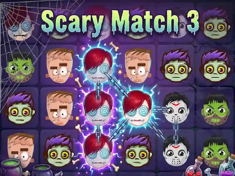 لعبة Scary Match 3 على الانترنت