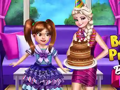لعبة Princess baby birthday على الانترنت