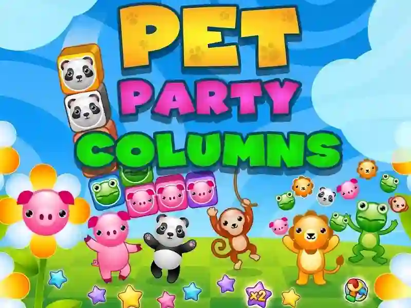لعبة Pet Party Columns على الانترنت