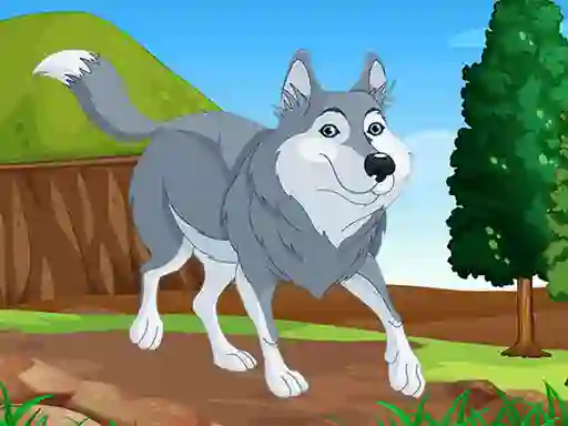 لعبة Wolf Jigsaw على الانترنت