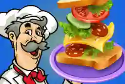لعبة Sandwich Baker على الانترنت