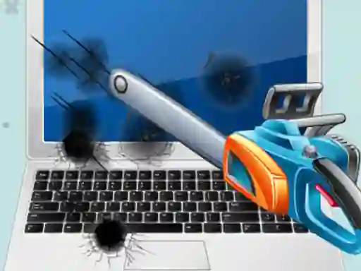 لعبة Whack the Laptop على الانترنت