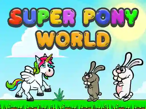 لعبة Super Pony World على الانترنت