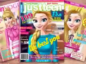 لعبة Ellie Cover Model على الانترنت