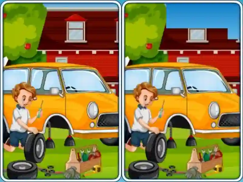 لعبة Car Garage Differences على الانترنت