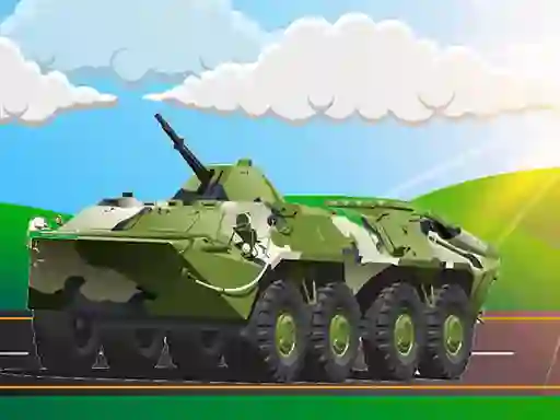 لعبة Military Vehicles Jigsaw على الانترنت