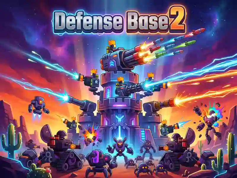 لعبة Defense Base 2 على الانترنت