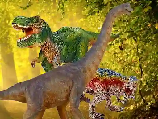 لعبة World Of Dinosaurs Jigsaw على الانترنت