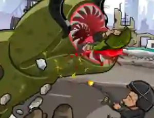 لعبة Wormzilla 1 على الانترنت