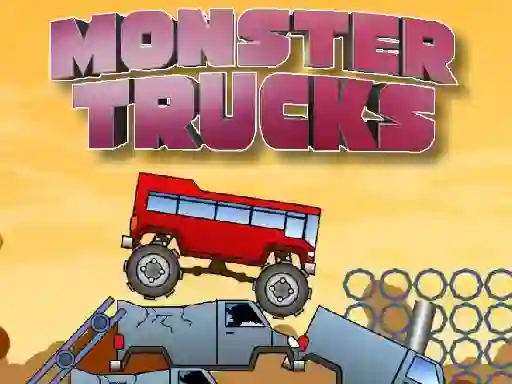 لعبة Monster Trucks Challenge على الانترنت