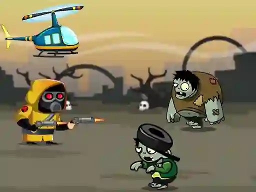 لعبة Crazy Zombie Hunter على الانترنت