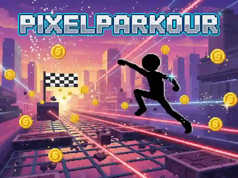 لعبة Pixel Parkour على الانترنت