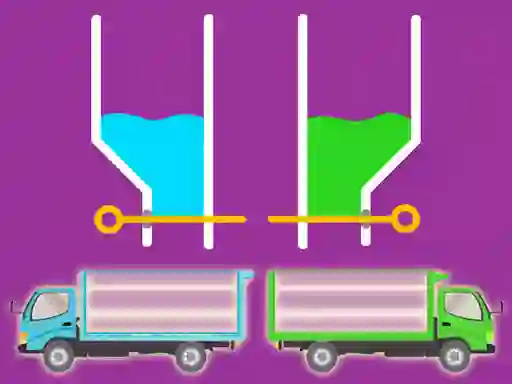 لعبة Color Water Trucks على الانترنت