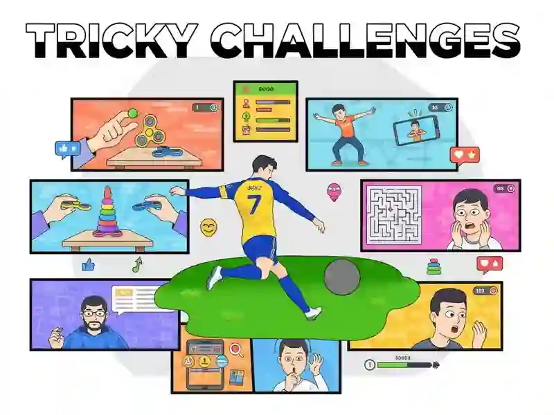 لعبة Tricky Challenges على الانترنت