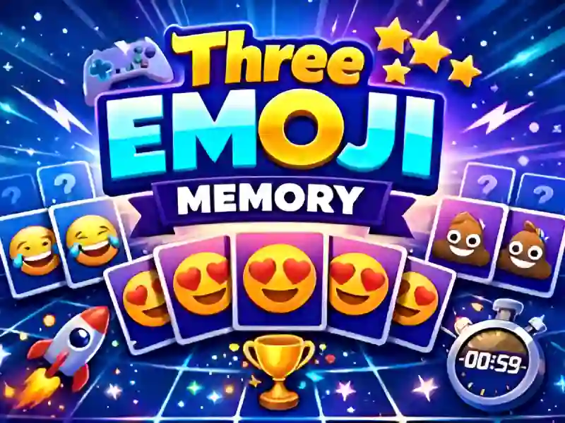 لعبة Three Emoji Memory على الانترنت