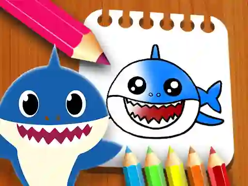 لعبة Baby Shark Coloring Book على الانترنت