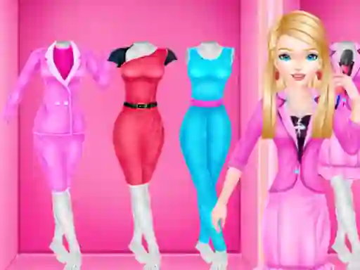لعبة Doll Career Outfits Challenge على الانترنت