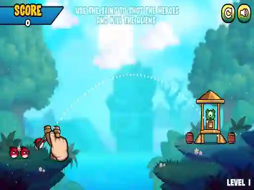 لعبة Angry Battle Birds Mania على الانترنت