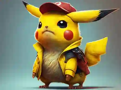 لعبة Super Pika bros. على الانترنت