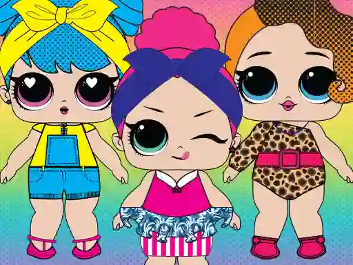 لعبة Lol Doll Avatar Creator على الانترنت
