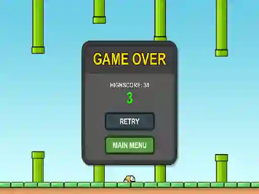 لعبة Flappy Bird على الانترنت