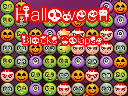 لعبة Halloween Block Collapse على الانترنت
