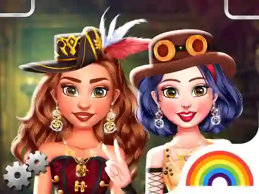 لعبة Princess Girls Steampunk Rivalry على الانترنت