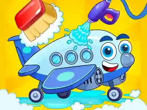 لعبة Airplane Wash على الانترنت