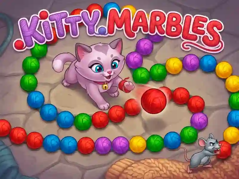 لعبة Kitty Marbles على الانترنت