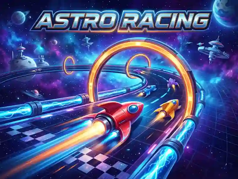 لعبة Astro Racing على الانترنت