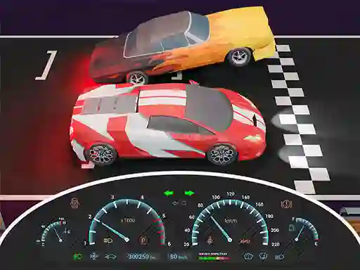 لعبة Extreme Drag Racing على الانترنت
