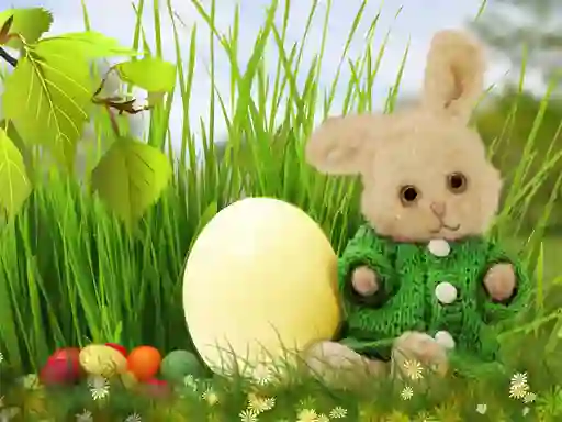 لعبة Easter 2020 Puzzle على الانترنت
