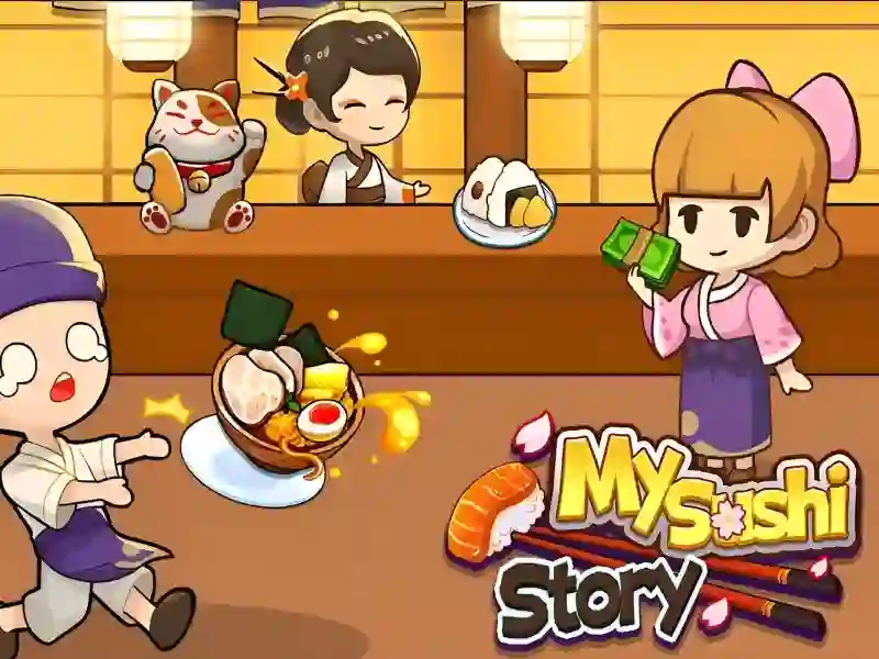 لعبة My Sushi Story على الانترنت