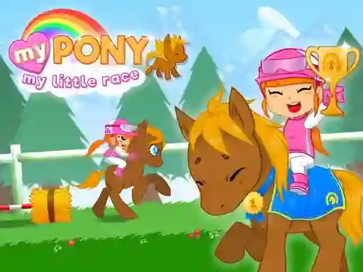 لعبة My Pony My Little Race على الانترنت