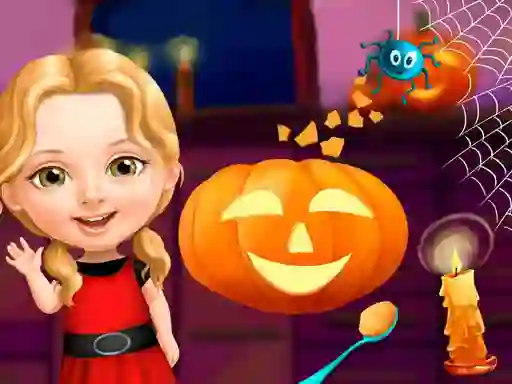لعبة Sweet Baby Girl Halloween Fun على الانترنت