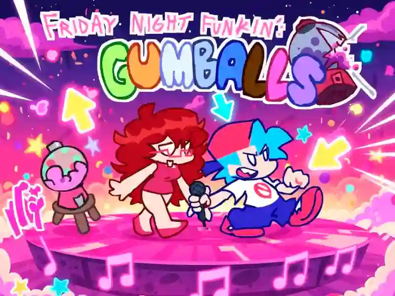 لعبة FNF Gumballs على الانترنت