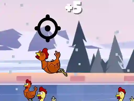 لعبة Chicken Shooting 2D على الانترنت