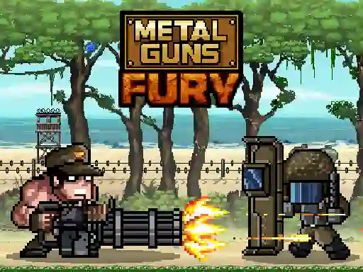 لعبة Metal Guns Fury على الانترنت