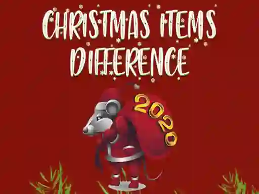 لعبة Christmas Items Differences على الانترنت
