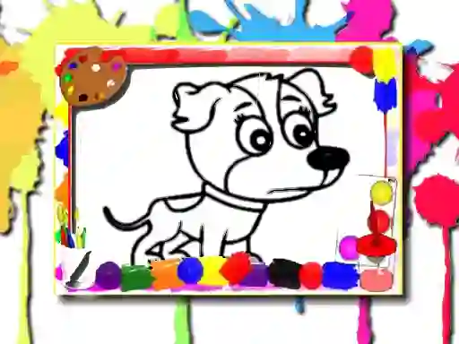لعبة Dogs Coloring Book على الانترنت
