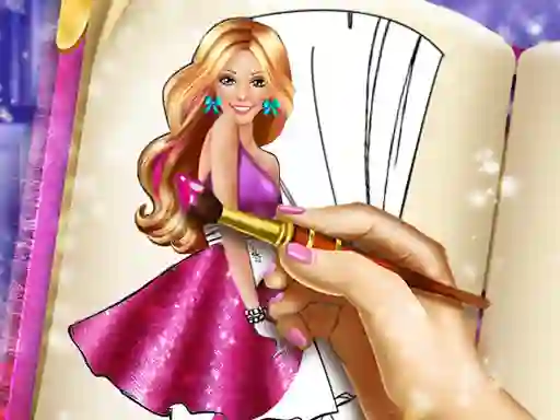 لعبة Doll Coloring Book على الانترنت