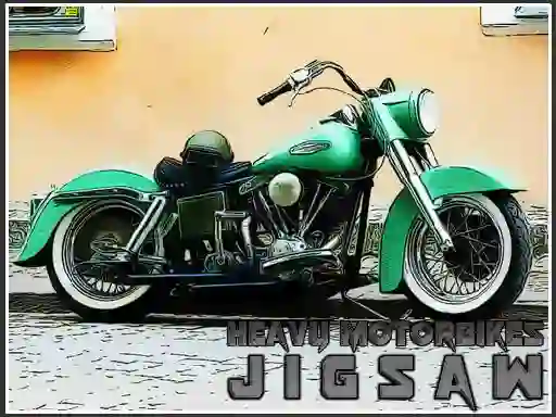 لعبة Heavy Motorbikes Jigsaw على الانترنت