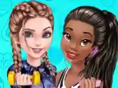 لعبة Princesses Workout Buddies على الانترنت