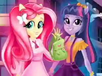 لعبة Equestria Girls First Day at School على الانترنت