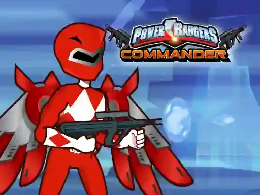 لعبة Power Rangers Commander على الانترنت