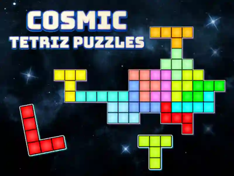 لعبة Cosmic Tetriz Puzzles على الانترنت