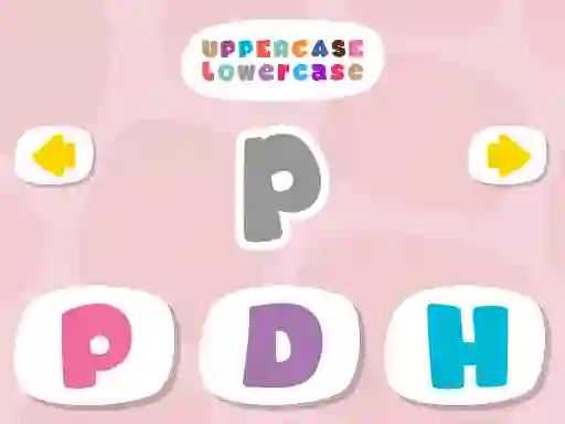 لعبة Uppercase Lowercase على الانترنت